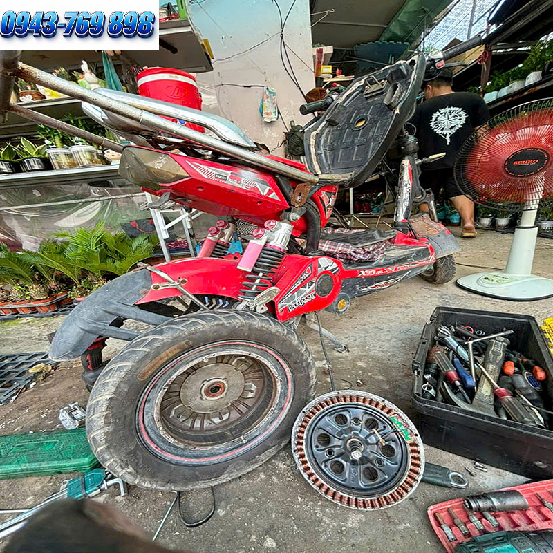 Sua Xe Dien M133 Mat Dien Hoan Toan Thu Duc