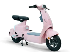 Xe Dap Dien Ally Elyas Mau Hong Nhat