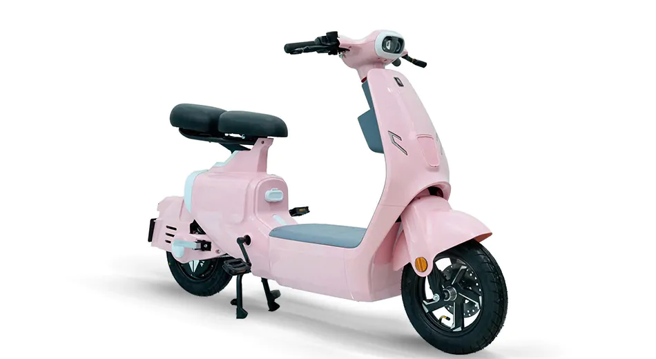 Xe đạp điện ALLY Elyas 2025 1 Xe Dap Dien Ally Elyas Mau Hong Nhat