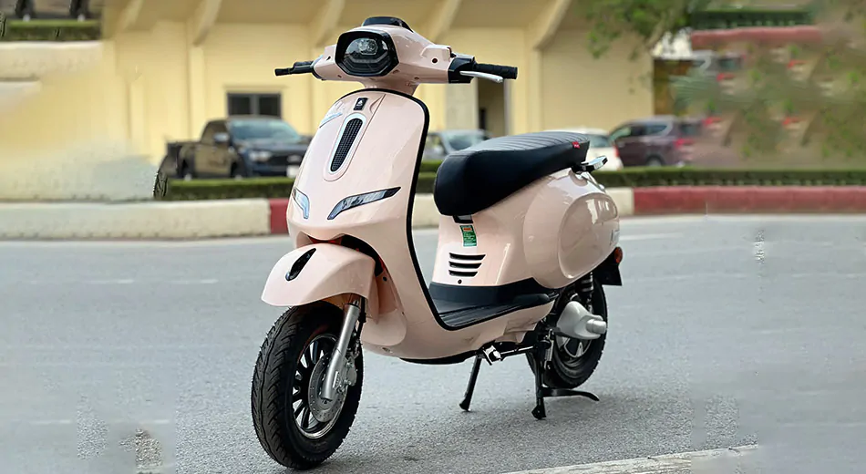 Xe Máy Điện Ally Vegas 2 Xe May Dien Ally Vegas Mau Hong