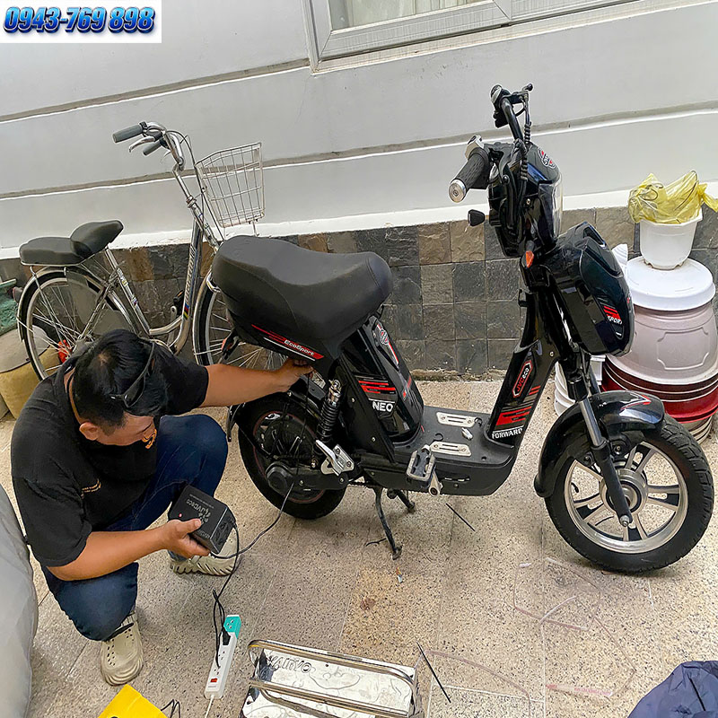 Thay Binh Ac Quy Xe Dien Cap A Jvc Quan 7